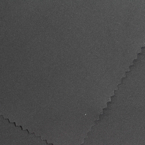 Polyester Stretch Sateen Fabric, 260 gsm, 160 cm — Grey, ref EF-260033
