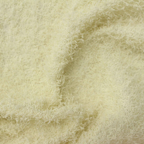 Light Yellow Marl Chunky Knit, Polyester
