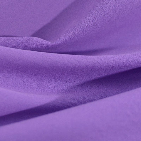 100% Polyester Knit Fabric, 105 gsm, 155 cm — Purple