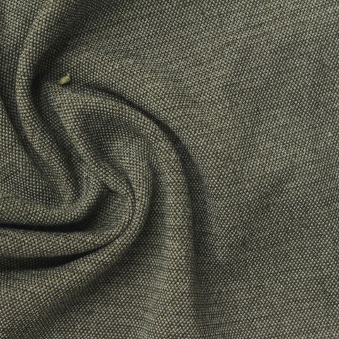 Heathered Green Marl Jacquard, Cotton-Poly