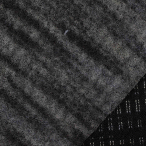 Rib Knit Fabric, 320 gsm, 165 cm — Grey