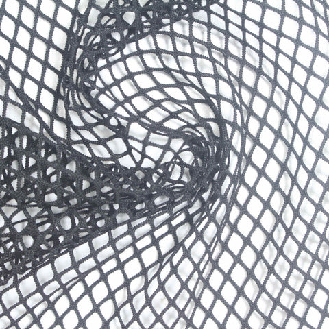 Polyester Stretch Mesh Fabric, 120 gsm, 160 cm — Grey