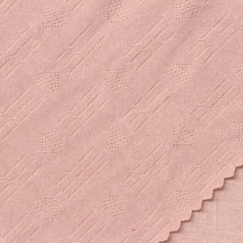Pink Diamond Jacquard, Poly-Viscose