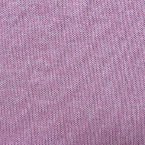 Pink Heathered-Marl Chunky Knit, 208 gsm