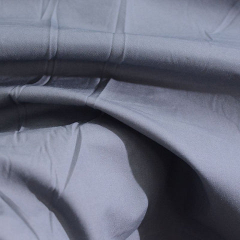 Polyester Cotton Poplin Fabric, 140 gsm, 147 cm — Blue