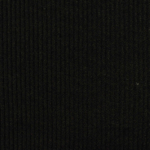 Black Rib Knit, Polyester