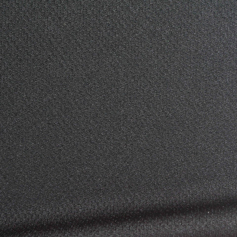 Dark Grey Heathered-Marl Birdseye Knit, Polyester, 250 gsm
