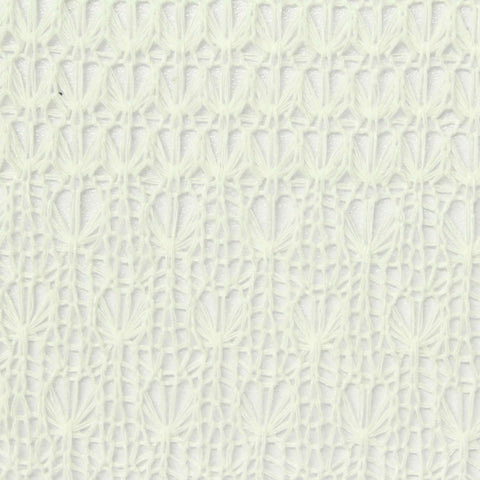Cream Openwork Jacquard, Polyester