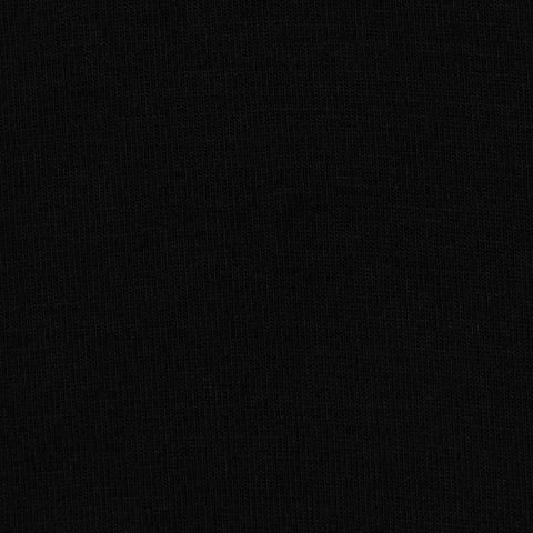 Viscose Stretch Jersey Knit Fabric, 185 gsm, 170 cm — Black, ref EF-223301