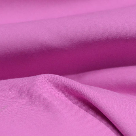Cotton Stretch Sateen Fabric, 200 gsm, 147 cm — Pink