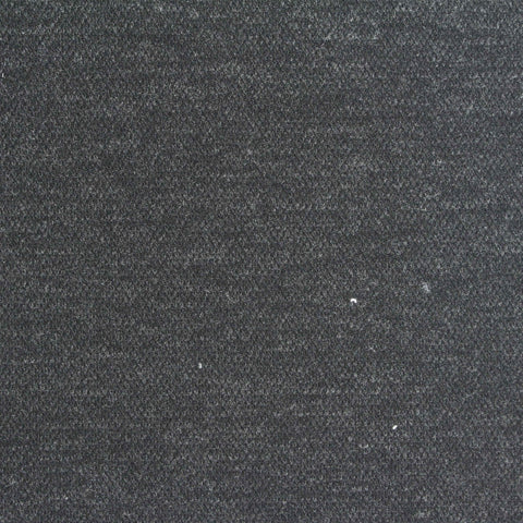 Dark Grey Marl Piqué Knit, Polyester, 252 gsm