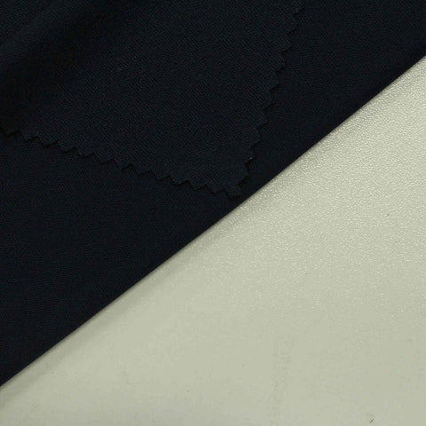 100% Polyester Jersey Knit Fabric, 120 gsm, 160 cm — Black, ref EF-203542