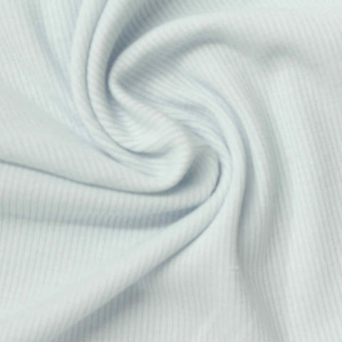 Pale Blue Rib Knit, Polyester