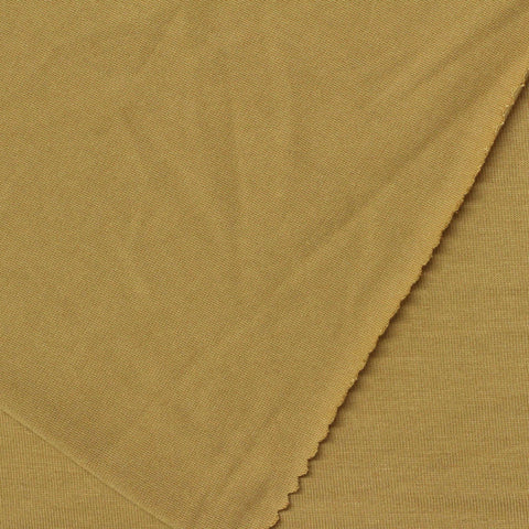 Viscose Stretch Jersey Knit Fabric, 200 gsm, 175 cm — Khaki