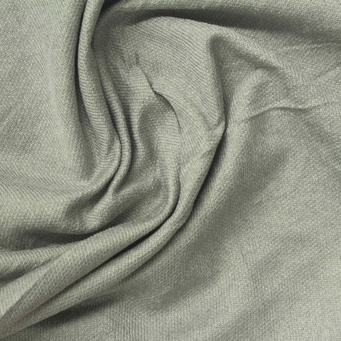 100% Polyester Piqué Knit Fabric, 160 gsm, 165 cm — Green