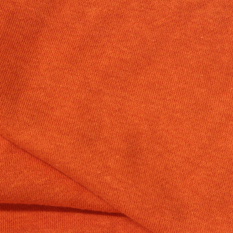 Cotton Polyester French Terry Fabric, 350 gsm, 150 cm — Orange