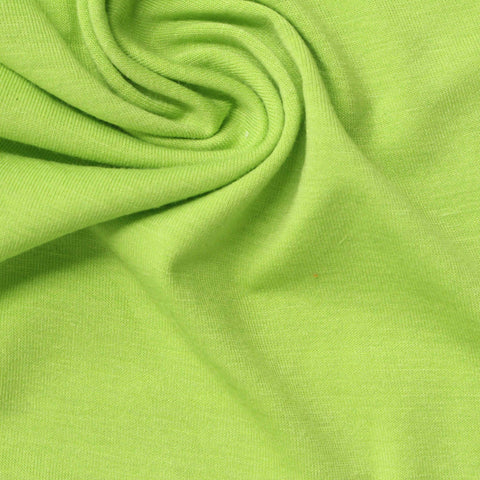 Polyester Viscose Jersey Knit Fabric, 205 gsm — Green