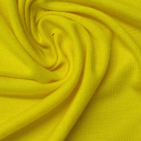 Yellow Jersey Knit, Viscose