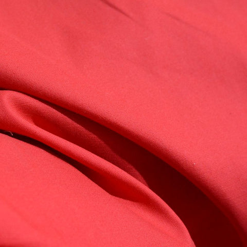 Cotton Stretch Woven Fabric, 150 gsm, 147 cm — Red, ref EF-3792