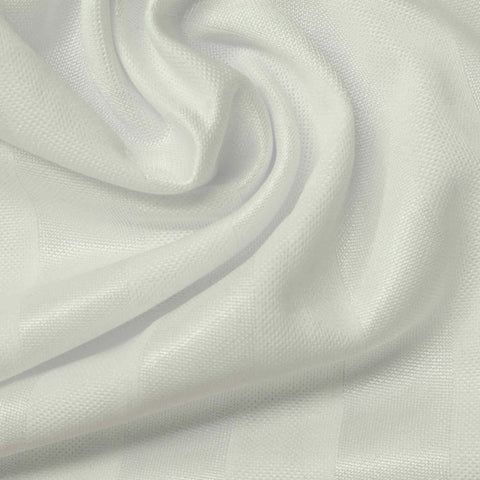 Light Cream Vertical-Stripe Jacquard, Polyester