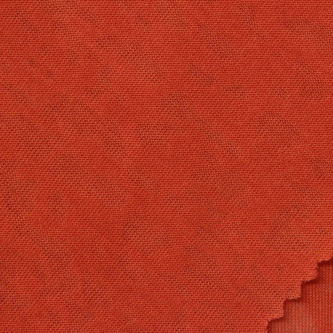 Orange Tone-on-Tone Jacquard, Poly-Viscose