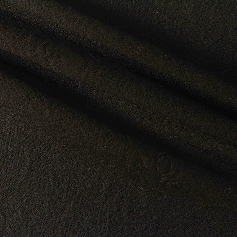 Jacquard Viscose Nylon Blend Stretch Knit Fabric, 420 gsm, 160 cm — Black, ref EF-207172