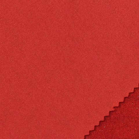 Red Marl Linen-Look, Polyester, 280 gsm