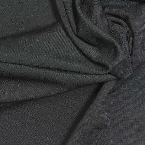 Dark Grey Marl Jersey Knit, Polyester, 165 gsm