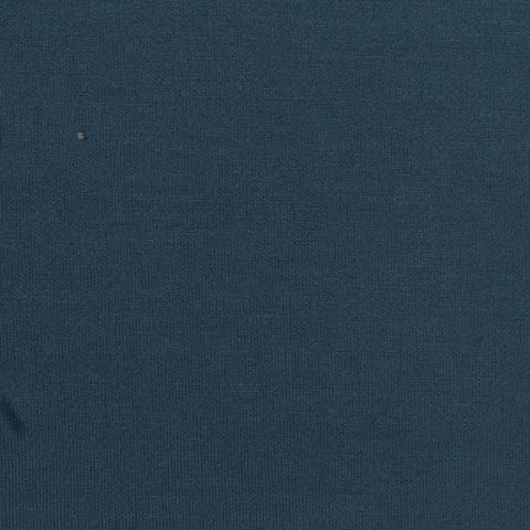 Striped Viscose Polyester Stretch Scuba Knit Fabric, 300 gsm, 160 cm — Navy