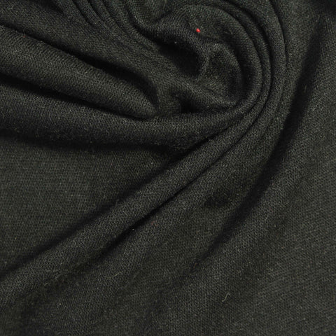 Dark Grey Marl Jersey Knit, Poly-Viscose, 135 gsm
