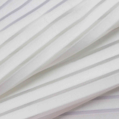 White Lines Jacquard
