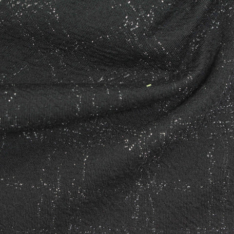 White Grid Interlock Knit, Polyester