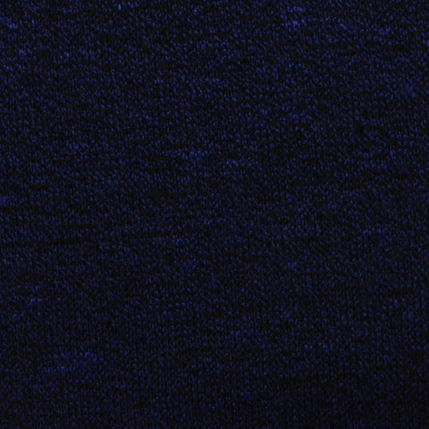 Bright Blue Marl Chunky Knit, Viscose-Poly