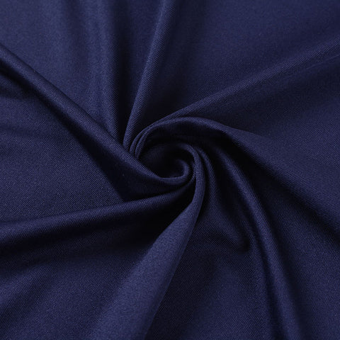 Navy Jersey Knit, Polyester