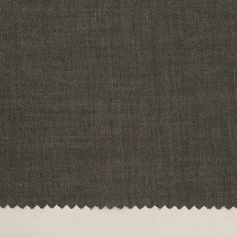 100% Cotton Chambray Fabric, 145 cm — Brown