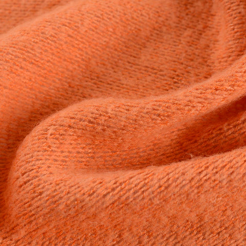 Orange Marl Knit, 266 gsm