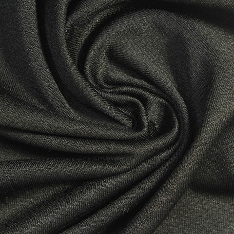Dark Grey Marl Knit, Polyester, 185 gsm