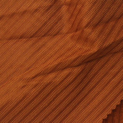 100% Polyester Knit Corduroy Fabric, 200 gsm — Orange