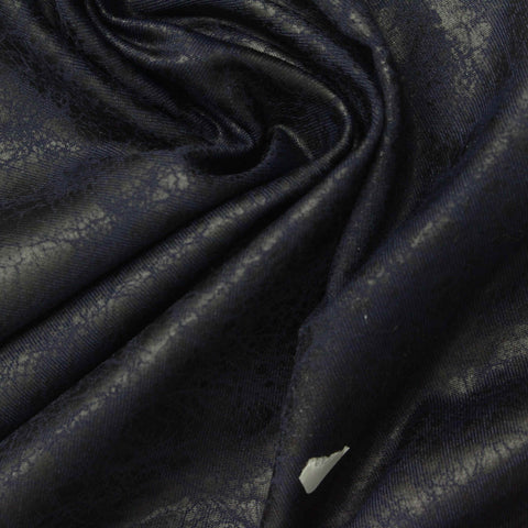 Polyester Stretch Jersey Knit Fabric, 160 gsm, 160 cm — Navy