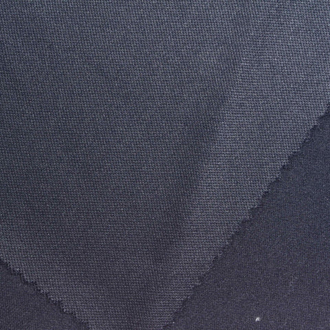 100% Polyester Scuba Knit Fabric, 270 gsm, 185 cm — Navy