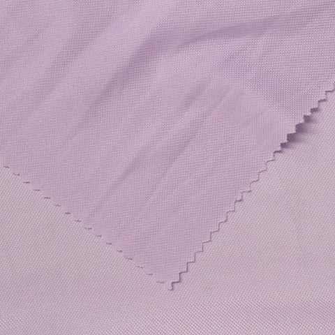 Polyester Stretch Interlock Knit Fabric, 125 gsm, 147 cm — Purple