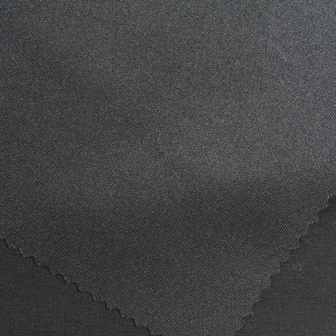 Polyester Viscose Stretch Scuba Knit Fabric, 320 gsm, 160 cm — Grey, ref EF-261769