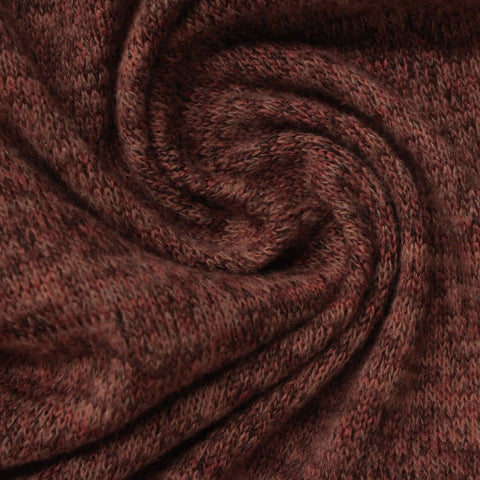Brown Fine-Marl Knit, Polyester