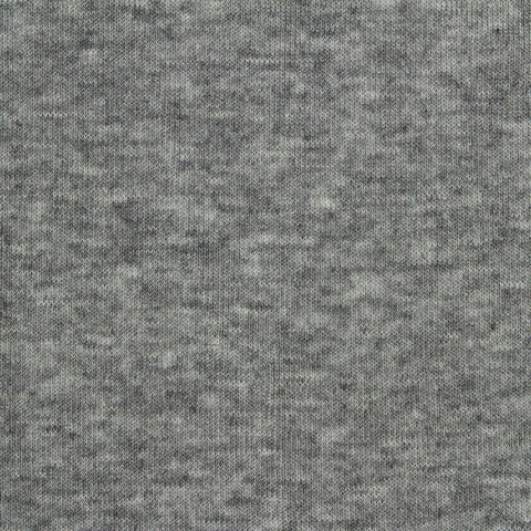 Grey Marl Rib Knit, Tencel Lyocell-Poly