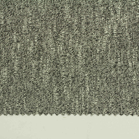 Grey Marl Chunky Knit, Viscose-Poly, 165 gsm