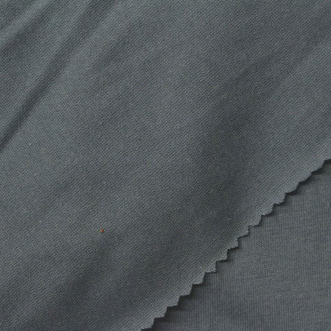 Charcoal Jersey Knit, Cotton-Poly
