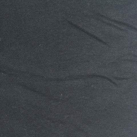 Charcoal Rib Knit, Cotton
