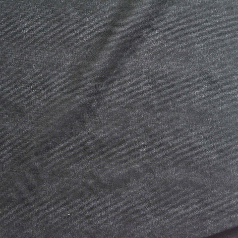 Dark Grey Marl Jersey Knit, 100 gsm