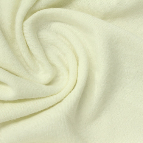Cotton Polyester French Terry Fabric, 230 gsm, 170 cm — Beige