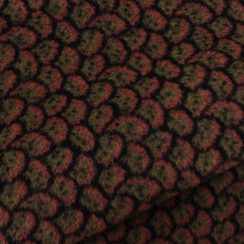 Animal Print 100% Polyester Knit Fabric, 477 gsm, 156 cm — Multi